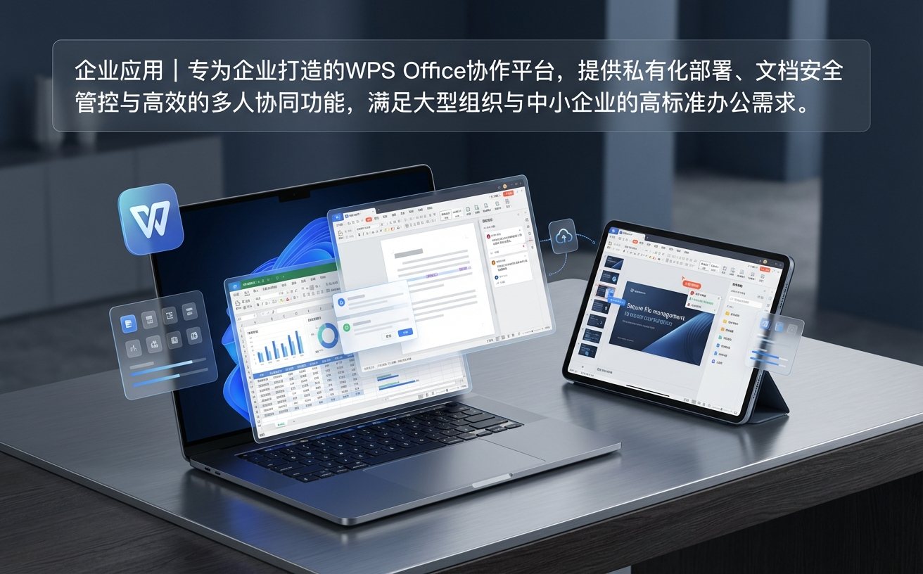 WPS智能功能界面与多端协同展示